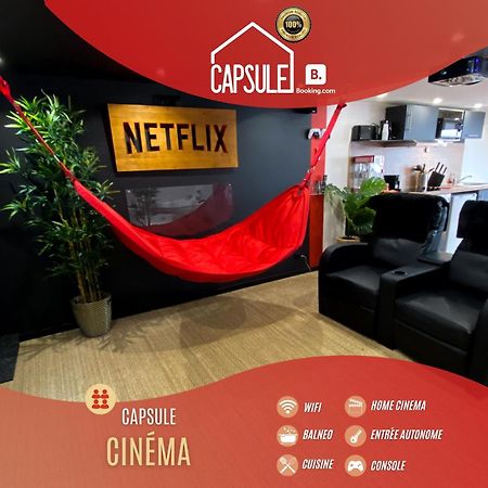 Capsule Cinema - Balneo Home Cinema Playstation 5 Valenciennes Zewnętrze zdjęcie