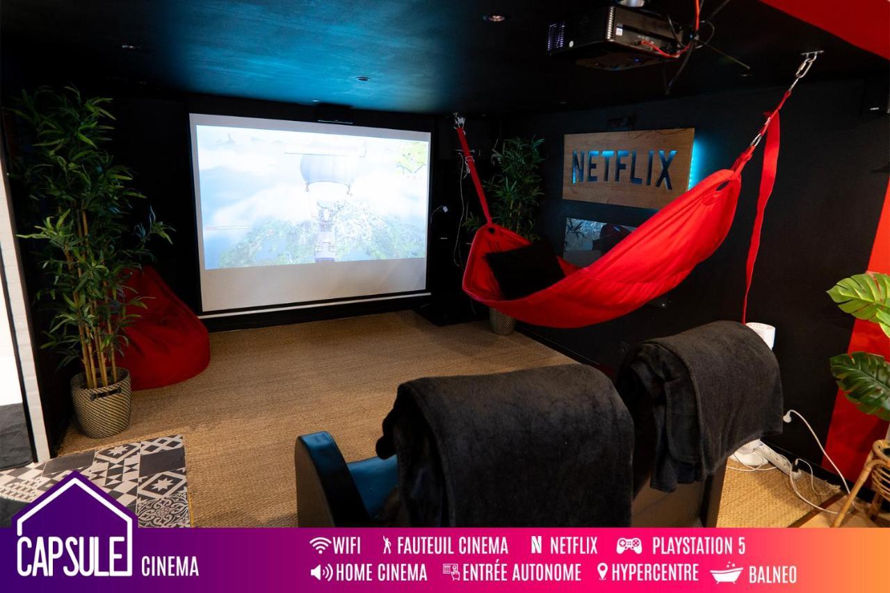Capsule Cinema - Balneo Home Cinema Playstation 5 Valenciennes Zewnętrze zdjęcie