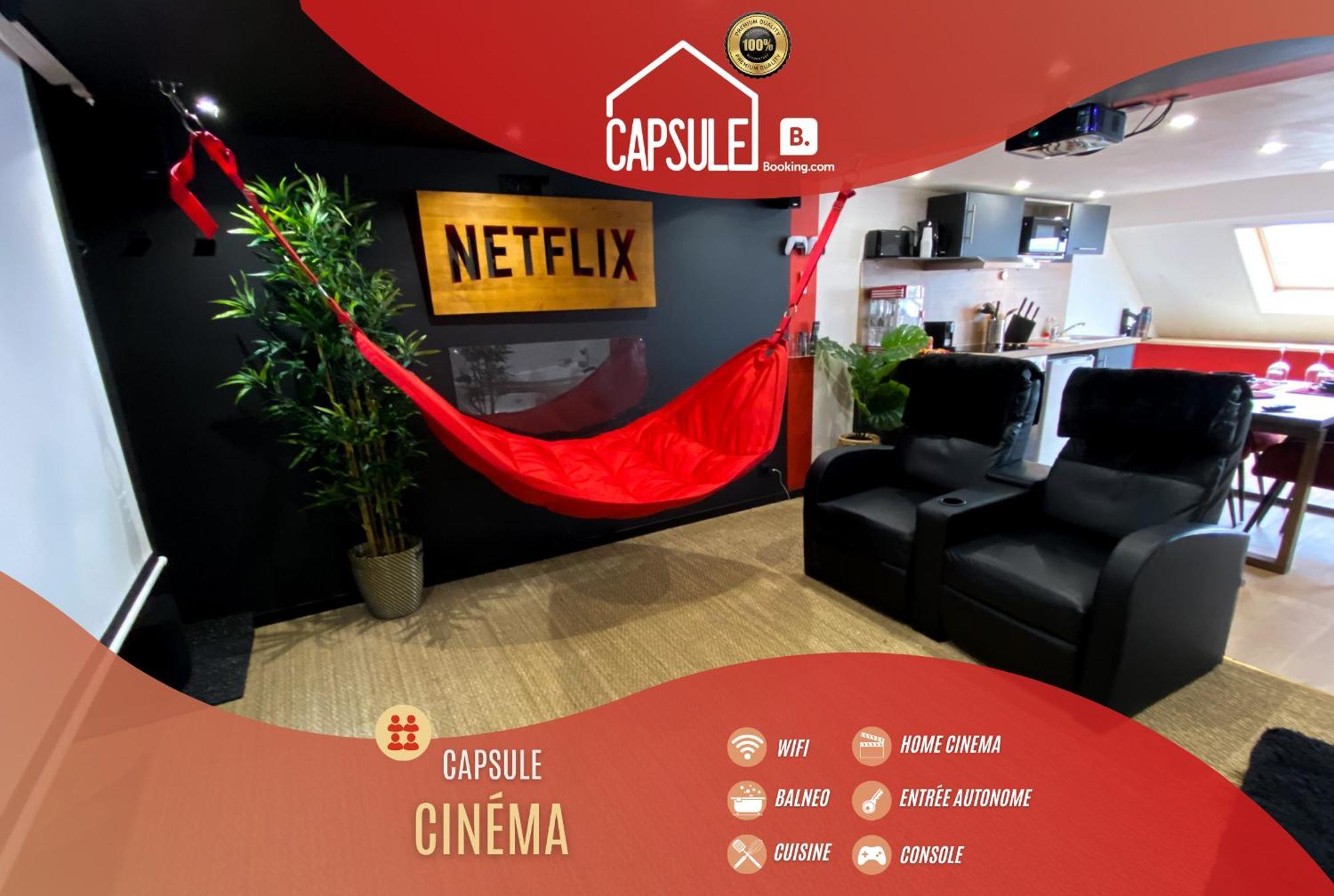 Capsule Cinema - Balneo Home Cinema Playstation 5 Valenciennes Zewnętrze zdjęcie